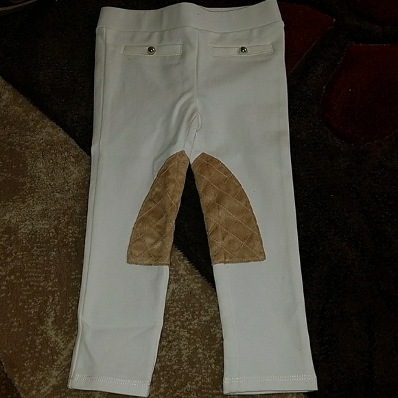 Janie and Jack Other - Great quality off white and brown pants
